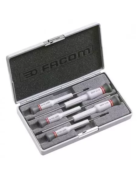 Coffret de 5 tournevis 6 pans mâles - 84E.J1 - Facom