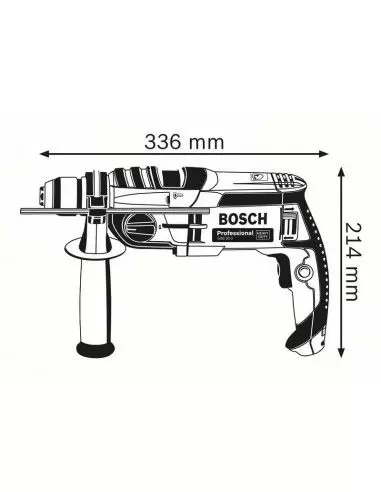 Perceuse à percussion filaire GSB 20-2 - BOSCH