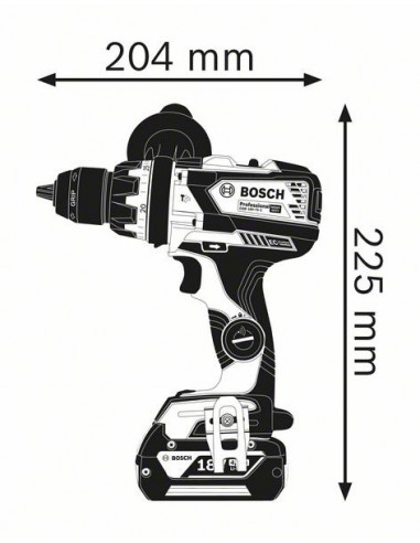 Perceuse visseuse a percussion GSB 18V 110 C Solo 06019G0309 Bo