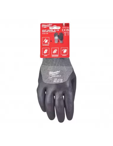 Paire de gants Anti-Coupure Niveau 4/D, MILWAUKEE