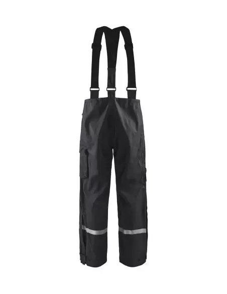 Pantalon de pluie HV Niveau 2 Noir | 130220039900 - Blaklader