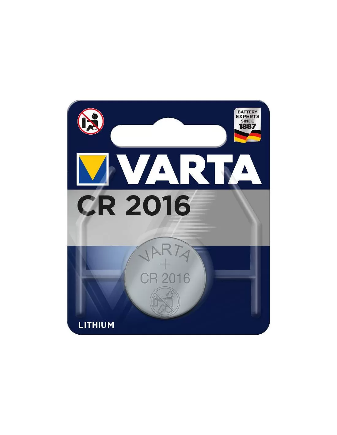 Pile CR2016 3V Lithium Varta