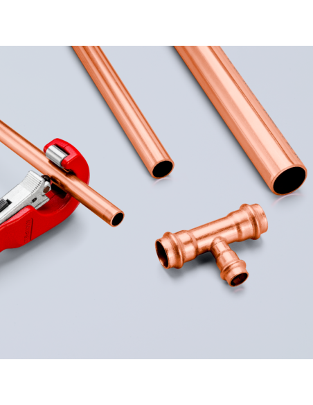 Coupe-tube pour tubes métalliques TubiX | 90 31 02 BK - Knipex